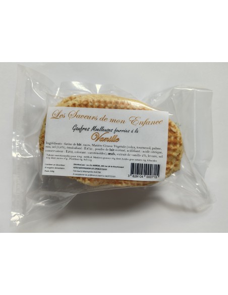 Gaufres "Les Saveurs de mon Enfance" à la Vanille 300g