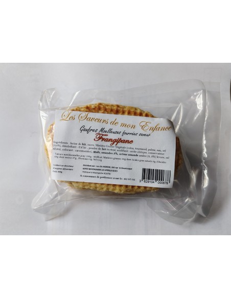 Gaufres "Les Saveurs de mon enfance" à la Frangipane 300g