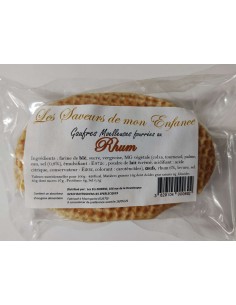Gaufres "Les Saveurs de mon Enfance" au Rhum 300g