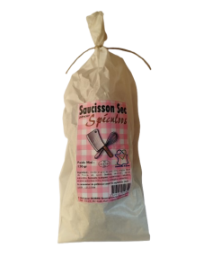 Saucisson sec pur porc au Spéculoos