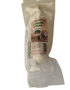 Saucisson sec pur porc nature "les Secs du Coin"