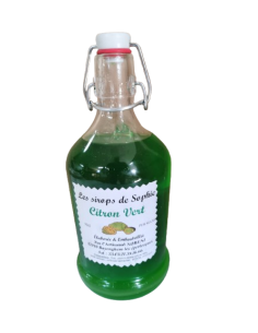 Sirop de Sophie au citron vert