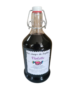 Sirop de Sophie à la violette