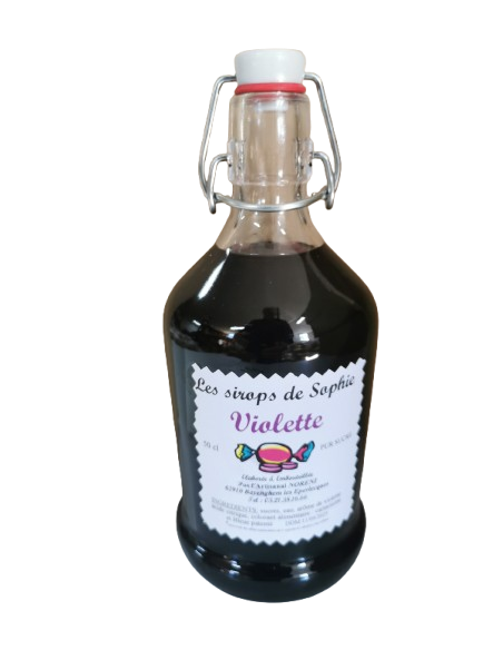 Sirop de Sophie à la violette