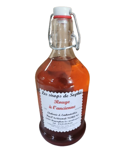 Sirop de Sophie rouge à l'ancienne